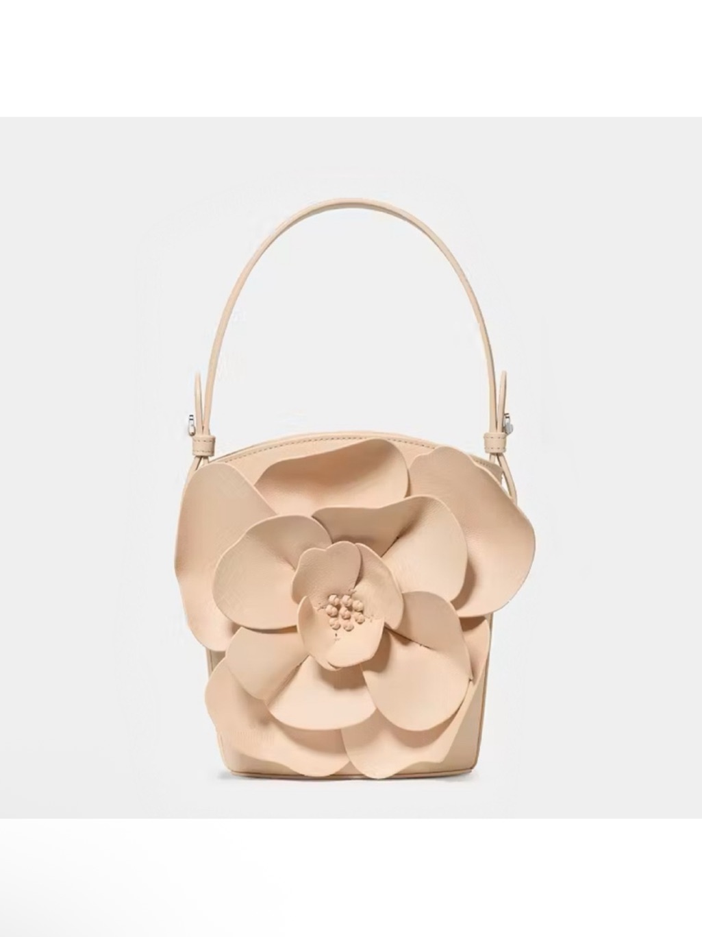 Kate Spade Flora Leather Bucket Crossbody Bag